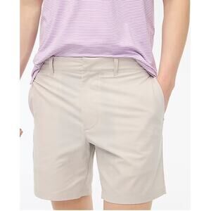 J Crew 7" Tech Shorts 29 Tan AL095 J.Crew Khaki